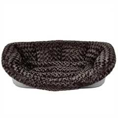Bunty Armadillo Bed Insert - Brown